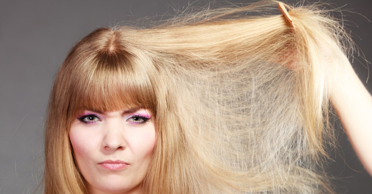 روش های خانگی برای درمان موهای آسیب دیده